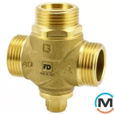 Триходовий антиконденсатний клапан 1 1/4" 55 °С Kv 9, фото 