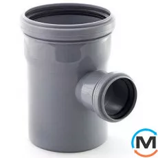 Трійник каналізаційний Magnaplast 160/110/87, Вид каналізації: Внутрішня, Тип каналізації: Проста, Градус (град.): 90, Модифікація: 160/110/87, Діаметр (мм): 160, Матеріал: Поліпропілен PPR, фото 
