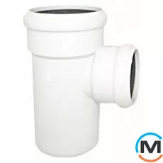 Трійник каналізаційний Magnaplast 32/32/88.5, Вид каналізації: Внутрішня, Тип каналізації: Проста, Градус (град.): 90, Модифікація: 32/32/90, Діаметр (мм): 32, Матеріал: Поліпропілен PPR, фото 