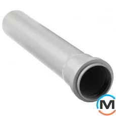 Труба каналізаційна (біла) Magnaplast 32/2000, Вид каналізації: Внутрішня, Тип каналізації: Проста, Діаметр (мм): 32, Товщина стінки (мм): 1.8, Довжина (мм): 2000, Матеріал: Поліпропілен PPR, фото 