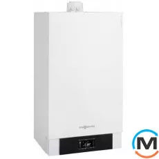 Котел Viessmann Vitodens 200-W 60 кВт одноконтурний, Vitotronic 200, Варіант: Vitotronic 200, Тип котла: Газовий конденсаційний, Теплова потужність (кВт): 60, Вбудований бойлер: Ні, Кількість контурів: 1, Спосіб відведення газів: Турбований, фото 