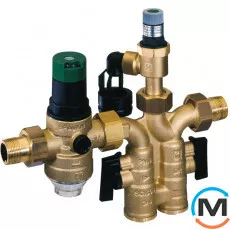 Група безпеки водонагрівача Resideo (Honeywell) DN15 10 Бар SG160SD-1/2AC, фото 