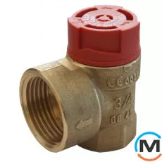 Клапан запобіжний PN16 Tmax 120 C тиск відкриття 2.5 бар SM110-1/2ZA2.5, фото 