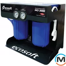 Зворотний осмос Ecosoft ROBUST 3000 (150 л/год) 2x3012-500 діафрагмові, 250 Вт, фото 