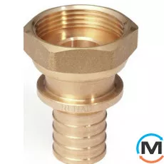 Перехідник Rehau Rautitan RX з накидною гайкою 16-G 1/2, Тип різьблення: Накидна гайка, Діаметр різьблення: 1/2", Діаметр (мм): 16, фото 