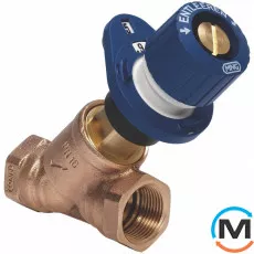 Ручной балансировочный клапан  "Комби 3-плюс" Синий V5010Y0040, фото 