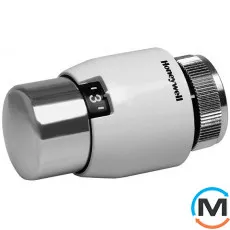 Термостатический элемент Resideo (Honeywell) Т200 Дизайн T4021, Исполнение: Механическая, Цвет: Белый-Хром, Нулевое положение: Нет, Присоединение: М30х1,5, фото 