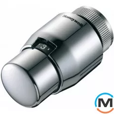 Термостатический элемент Resideo (Honeywell) Т200 Дизайн T4221, Исполнение: Механическая, Цвет: Хром, Нулевое положение: Нет, Присоединение: М30х1,5, фото 