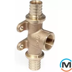 Трійник Rehau Rautitan RX слід. з внутр.різьбою на бік.пр. 16-Rp1/2-16, Тип різьблення: Внутрішня, Діаметр різьблення: 1/2", Діаметр (мм): 16, фото 