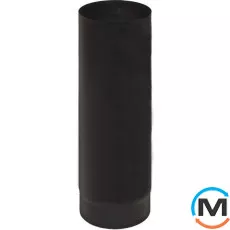 Труба для димоходу Версія-Люкс L=1м ф 150 2мм чорна, Діаметр (мм): 150, Товщина стінки (мм): 2.0, Довжина (мм): 1000, фото 