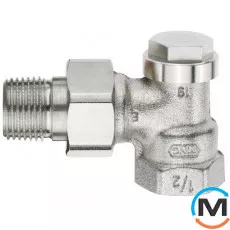 Запорный клапан Verafix-E V2420E0015, Диаметр резьбы: 1/2", Исполнение: Угловой, Цвет: Никелированный, фото 