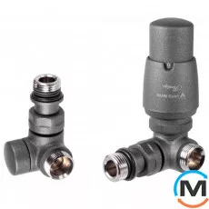 Комплект термостатичний Vario Term VISION кутовий правий Structural graphite, фото 