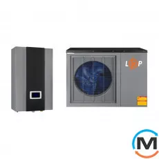 Тепловий насос повітря-вода інверторний спліт LogicPower SINV-15, Теплова потужність (кВт): 15, фото 