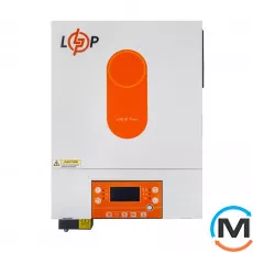 Гібридний сонячний інвертор (ДБЖ) LogicPower LogicPowerW-HY-4000VA (4000Вт) 24V, фото 