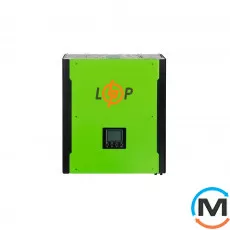 Гібридний сонячний інвертор (ДБЖ) LogicPowerW-HY-1533-15000VA (15000Вт) 48V 2MPPT 400-800V - 3 фазний ON-OFF GRID, фото 