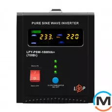 ДБЖ LogicPower LogicPowerY-PSW-2500VA+ (1800Вт) 10A/20A з правильною синусоїдою 24V, фото 