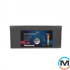 Акумулятор LogicPower LiFePO4 24V-230 Ah (BMS 80A/40A) пластик для ДБЖ, фото 