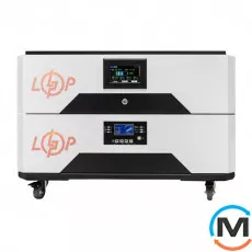 Система резервного живлення LogicPower Autonomic Ultra F5.0-12kWh Solar білий із чорним, фото 