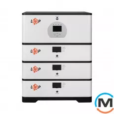 Джерело безперебійного живлення (ДБЖ) LogicPower BOX DEYE 5kWh + АКБ 15 kWh, фото 