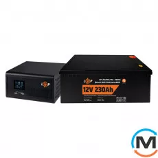 Комплект резервного живлення LogicPower (LogicPower) ДБЖ + літієва (LiFePO4) батарея (UPS 1500VA + АКБ LiFePO4 2944W), фото 