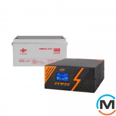 Комплект резервного питания LogicPower ИБП + гелевая батарея (UPS B1500 + АКБ GL 1800Wh), фото 