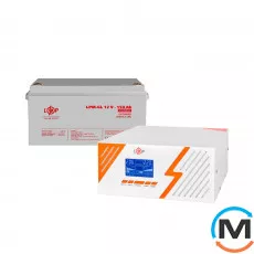 Комплект резервного питания LogicPower ИБП + гелевая батарея (UPS B1500 + АКБ GL 1800Wh), фото 