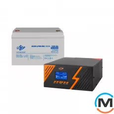 Комплект резервного живлення LogicPower (LogicPower) ДБЖ + мультигелева батарея (UPS B1500 + АКБ MG 1200Wh), фото 