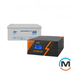 Комплект резервного живлення LogicPower (LogicPower) ДБЖ + мультигелева батарея (UPS B1500 + АКБ MG 2400Wh), фото 