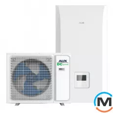 Тепловий насос AUX повітря-вода 10 кВт 1 фаза R32, Теплова потужність (кВт): 10, фото 