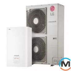 Тепловий насос LG THERMA V спліт 16 кВт 3 фази R-410A, Теплова потужність (кВт): 16, Варіант: Спліт, фото 