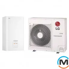 Тепловий насос LG THERMA V спліт 9 кВт 1 фаза R32, Теплова потужність (кВт): 9, Варіант: Спліт, фото 