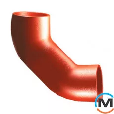 Відведення з ливарного чавуну SML 88* подвійне (2х44,25*) DN 80мм RSP DB8088, Діаметр (мм): 80, фото 