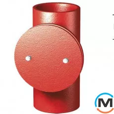 Ревизия из чугуна с круглой крышкой SML DN100мм RSP REINIG100, Диаметр (мм): 100, фото 