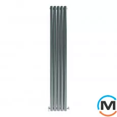 Радіатор дизайнерський Ideale Adele 12 5/1800/295 антрацит, Колір: Антрацит, Висота (мм): 1800, Ширина (мм): 295, Кількість рядів: 2, фото 