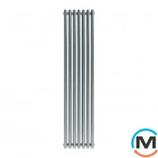 Радіатор дизайнерський Ideale Gloria 12 7/1800/413 антрацит, Колір: Антрацит, Ширина (мм): 413, Кількість рядів: 2, фото 