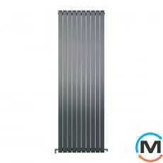 Радіатор дизайнерський Ideale Jolanda 11 10/1800/590 антрацит, Колір: Антрацит, Висота (мм): 1800, Кількість секцій: 10, фото 