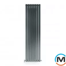 Радіатор дизайнерський Ideale Jolanda 11 8/1800/472 антрацит, Колір: Антрацит, Висота (мм): 1800, Кількість секцій: 8, фото 