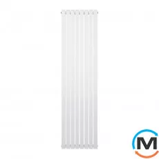 Радіатор дизайнерський Ideale Jolanda 11 8/1800/472 білий, Колір: Білий, Висота (мм): 1800, Кількість секцій: 8, фото 