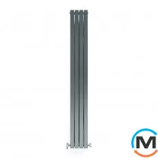 Радіатор дизайнерський Ideale Jolanda 12 4/1800/236 антрацит, Колір: Антрацит, Висота (мм): 1800, Кількість секцій: 4, фото 