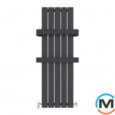 Радиатор с полками Ideale Stella 11 5/1200/500 черный, Цвет: Черный, Высота (мм): 1200, фото 