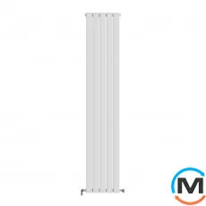 Радіатор дизайнерський Ideale Vittoria 12 5/1800/340 білий, Виконання: Вертикальний, Колір: Білий, Висота (мм): 1800, Ширина (мм): 340, Кількість рядів: 2, фото 