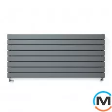 Радиатор дизайнерский Ideale Vittoria H 11 8/544/1200 антрацит, Исполнение: Горизонтальный, Цвет: Антрацит, Высота (мм): 544, Ширина (мм): 1200, Количество рядов: 1, фото 