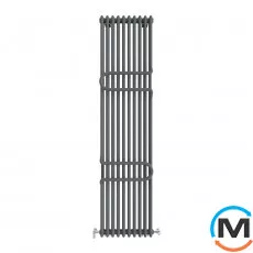 Радіатор із полицями Ideale Zeta 12 10/1800/460 антрацит, Колір: Антрацит, Кількість секцій: 10, фото 