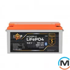 Акумулятор LogicPower LiFePO4 12,8V - 304 Ah (3891Wh) (BMS 200A/200А) пластик Smart BT, фото 