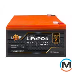 Акумулятор LogicPower LiFePО4 12,8V - 9 Ah (115,2Wh), фото 