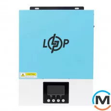 Гібридний сонячний інвертор LogicPower (ДБЖ) LPW-HY3022MN-L 3000VA (3000Вт) 24V 80A MPPT 30-400V, фото 