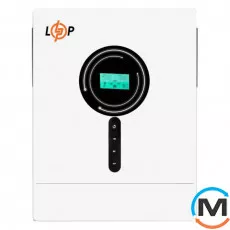 Гібридний сонячний інвертор LogicPower (ДБЖ) LPW-VM II Elite 6000VA (6000Вт) 48V 120A MPPT 60-450V ON-OFF GRID, фото 