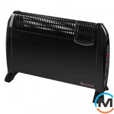 Електричний конвектор Eldom з чорним вентилятором 2000 w CFV 2000 - BL, Колір: Чорний, фото 