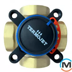 4-ходовий клапан Termojet з внутрішнім різьбленням (kvs 12)-Dn25-RP1, Діаметр різьблення: 1", фото 