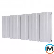 Радіатор ARTTIDESIGN Livorno II G 18/500/1224/50 білий матовий горизонтальний дизайнерський, фото 